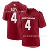 Mens Rugby Jersey Cardinals 4 Red Sports Shirt Adult Size S-XXXL All