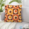 70er Retro Vintage Stil Geometrisches Muster 3 Kissen Kissenbezüge Kissenbezüge Dekorative Kissenhülle Kissenbezug