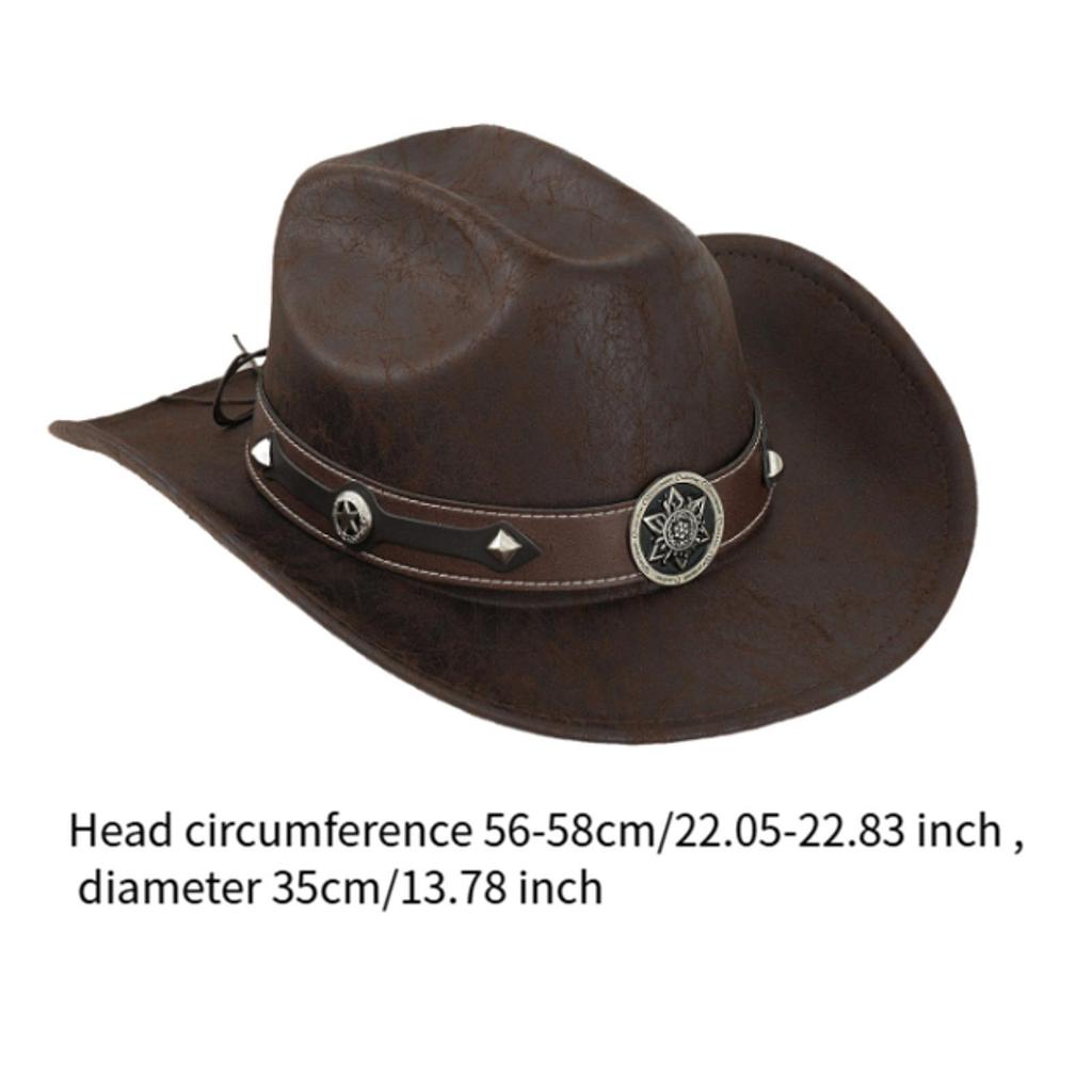 Western Cowboy Hat Sun Protection Hat for Performance Travel