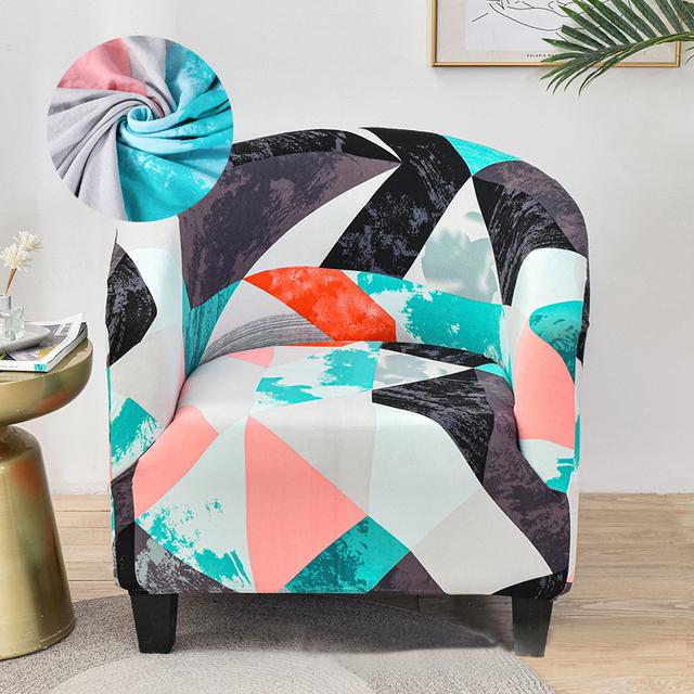 

Чехол для стула Levivel Club, чехол для стула с принтом, чехол для дивана, спандекс, чехол для дивана для барной стойки, гостиной 1 PC