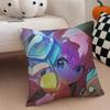 Shy Cute Japanese Anime BBocchi The Rock Cushion Cover Throw Pillow Cover Hidden Button Durable Polyester Chair Cushion