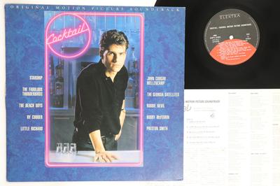 LP Record OST  Cocktail 23P12301 ELEKTRA 1988 Japan Soundtracks  Musicals Used