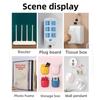 Double sided adhesive wall hooks Wall Hanger Strong Transparent Suction Cup Sucker Hook Wall Storage Holder Kitchen Bathroom