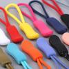 150/100/50/20/10pcs TPU Plastic Puller Injection Zipper Rope Luggage Zipper Pull Handle Pull Tail Zipper Pull Rope