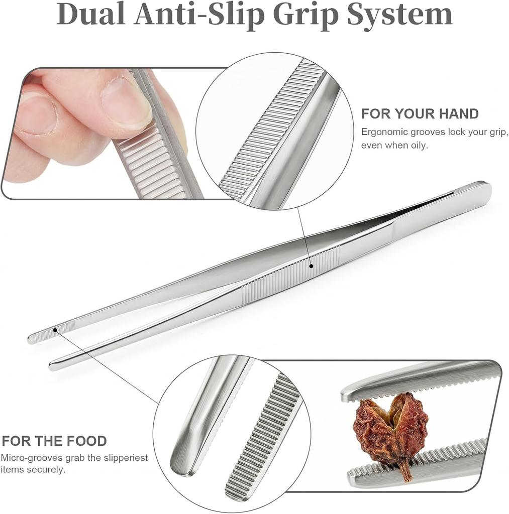 1Pcs Stainless Steel Food Tongs Barbecue Tongs Buffet Barbecue Tools Multifunctional Barbecue Pliers Kitchen Gadgets