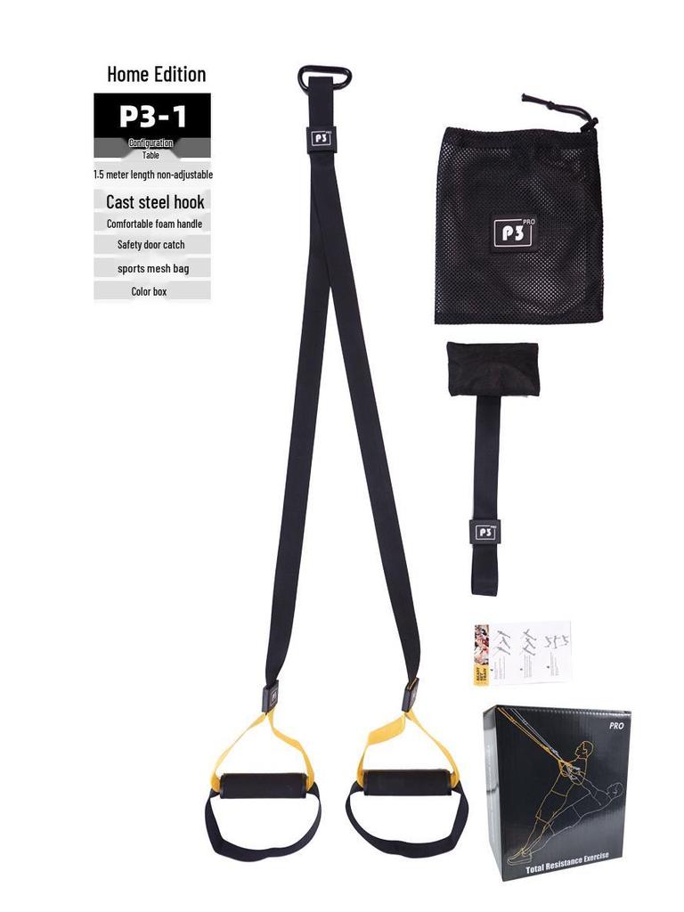 TRX7 Suspension and Yoga Resistance Band – Fitness & Abdominal Trainer for Home Use