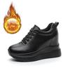 Trendy summer women's shoes new hole sandals platform muffin inner height increase casual shoes