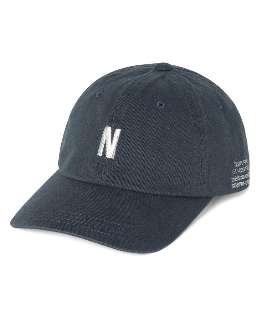THISISNEVERTHAT N-Logo Cap Navy