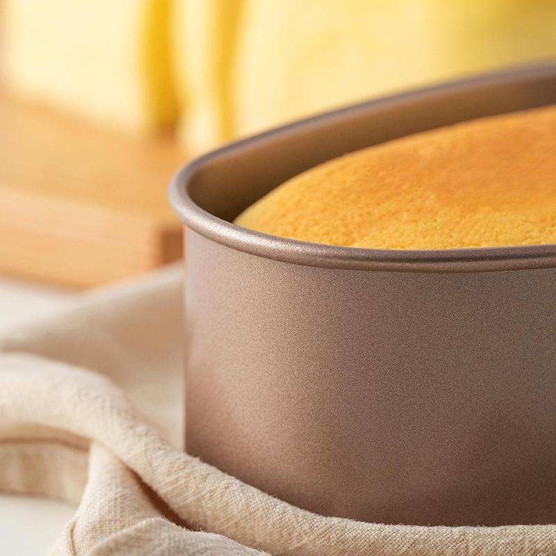 Carbon Steel Oval Nonstick Baking Mold, 23CM, Pie Tin, Cake Mold, Cheesecake Pan, Bread Loaf Pan, Bakeware Tool Accessories