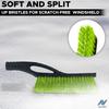 27" Snow Brush and Ice Scrapers for Car Windshield (1 Pack), Window Ice and Snow Scraper with Ergonomic Foam Grip, Snow Windshield Scraper with