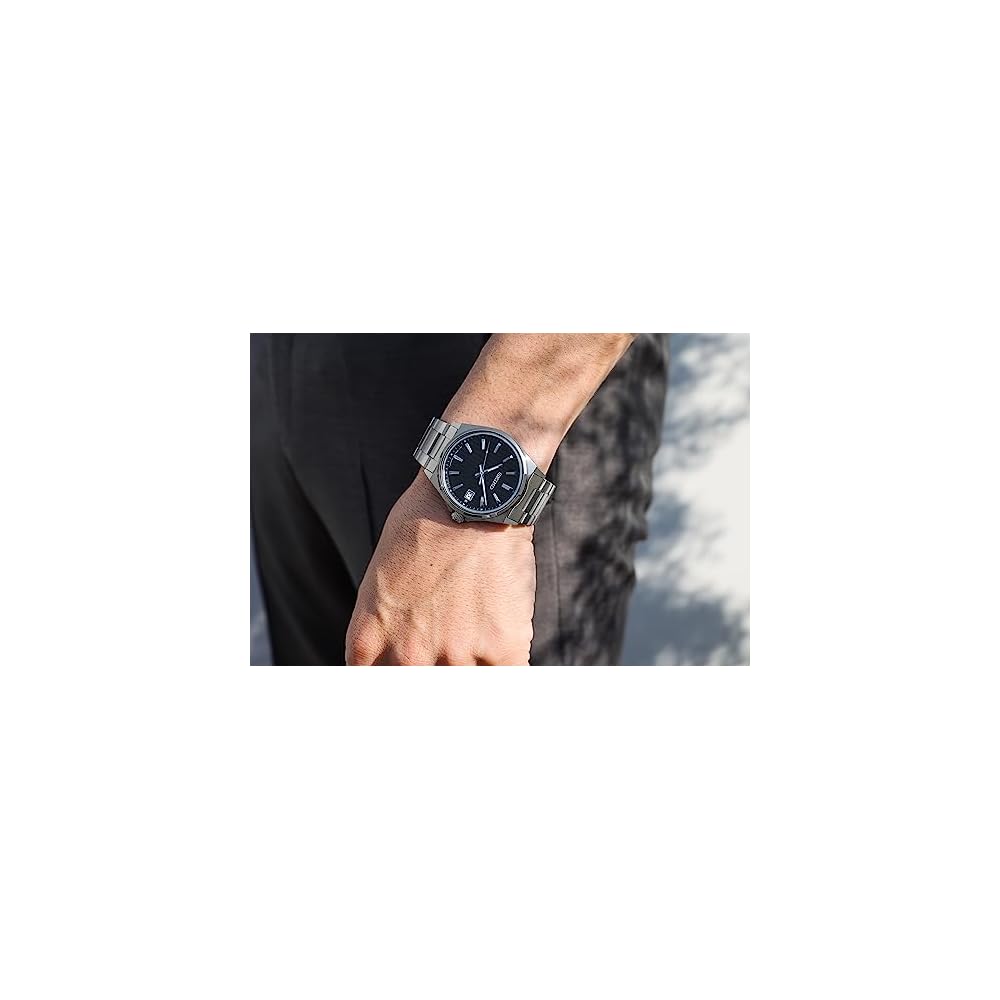 Seiko Selection SBTH005 Men's Quartz Watch Black Dial Date Calendar 10 ATM Water Resistant Stainless Steel Band
