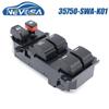 NEVOSA 35750-SWA-K01 For Honda CR-V 2007 08 2011 Car LHD Left Driver Side Window Switch Button 35750SWAK01 35760-SWA-J01 22 P