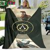 Manta 3D de Juegos de Moda A-Assassin’s Creed, Manta de Franela para Cama Sofá Picnic Oficina Senderismo Ocio Siesta Regalo de Cumpleaños