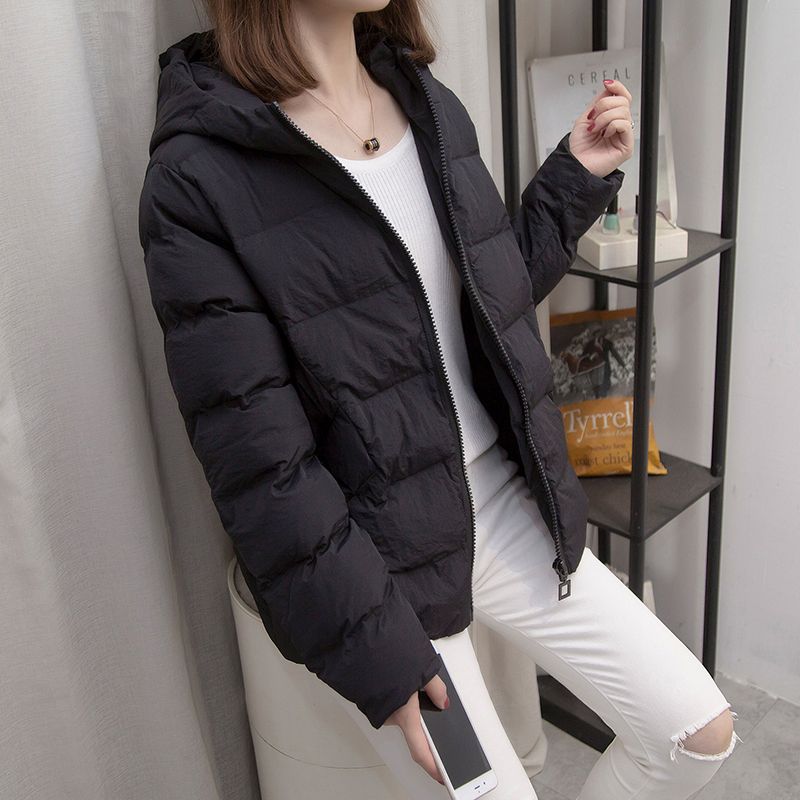 

Women clothes Overplus Order Tail Goods Original Order Plus size Autumn and Winter Cotton-Padded Coat Loose Cotton-padded jacket Cotton-Padded Jacket Black XL [60.00kg]]