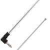 Portable Mini 3.5mm FM Radio Antenna Connector Telescopic for Car Mobile Phone