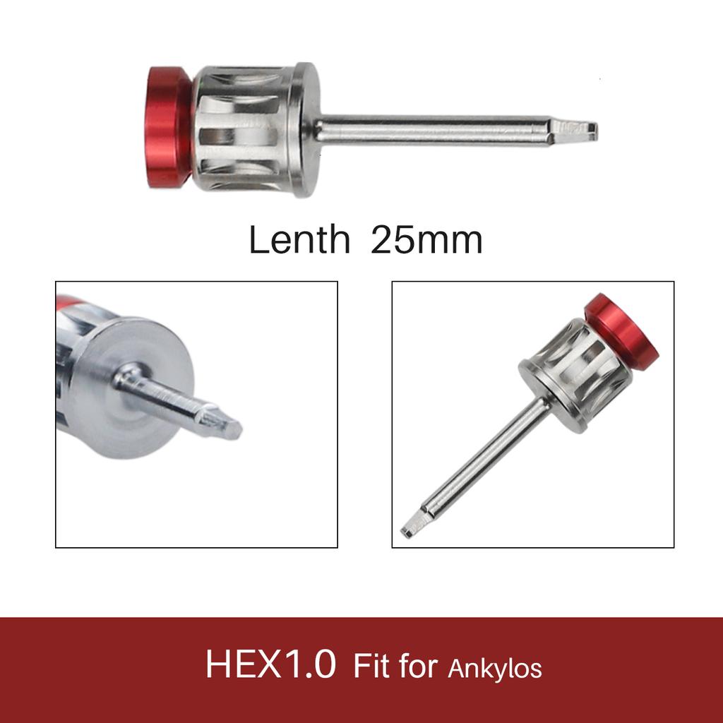 1Pc Dental Universal Implant Torque Screwdrivers Wrench Dental Implant Restoration Tool 10-70Ncm