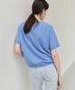 Leuba Fresh Cotton V-Neck Knit - Harbor Blue