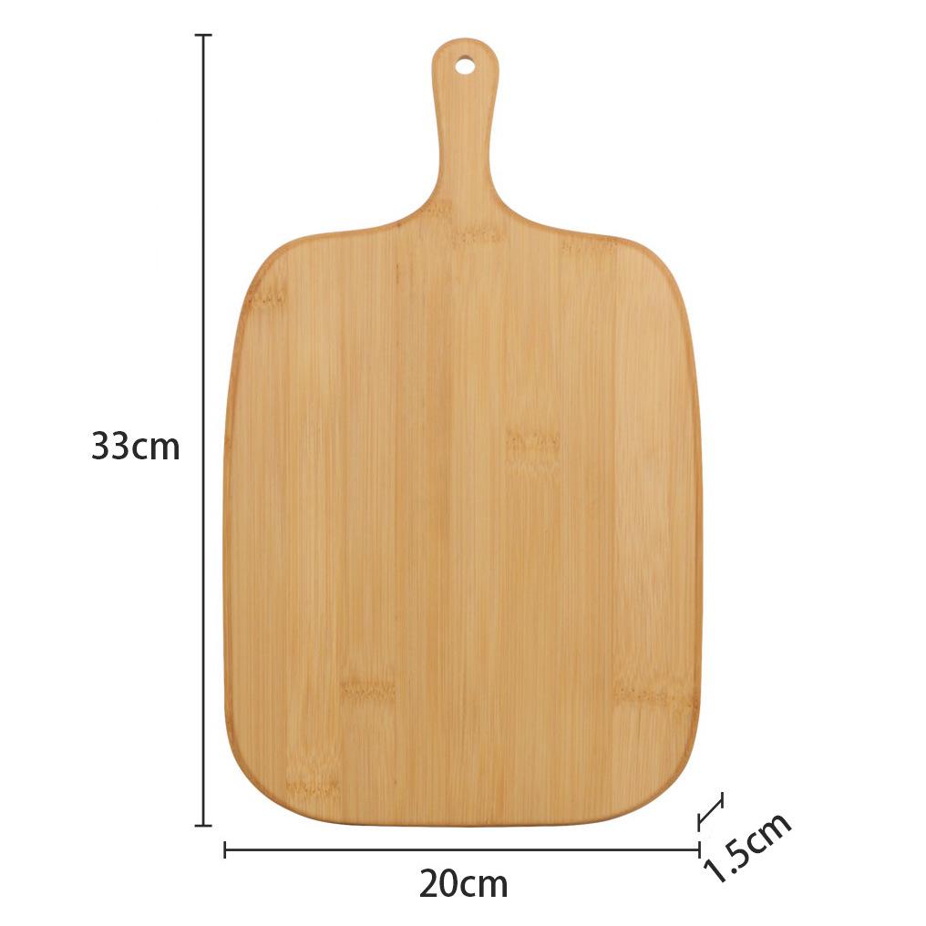 Bamboo Hanging Cutting Board with Handle for Vegetables, Fruit, Steak, Bread, and Meals