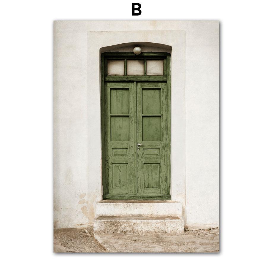 Bohemia Sea Car Vase Leaves Plants Abstract Landscape Poster And Prints Wall Art Canvas Painting Pictures For Living Room Decor