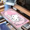 Hello Kitty, Cute Themed XXL Mouse Pad - Non-slip Rubber Desk Mat for Gaming and Office Use, Multi-Function Keyboard  0826070a