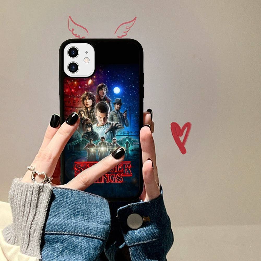 Hot S-Stranger T-Things Phone Case For IPhone 17 16 Pro Max Air 13 12 Mini 14 15 Plus 11 PC+TPU Back Cover