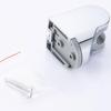 Adjustable Electroplated Shower Head Holder with Hose