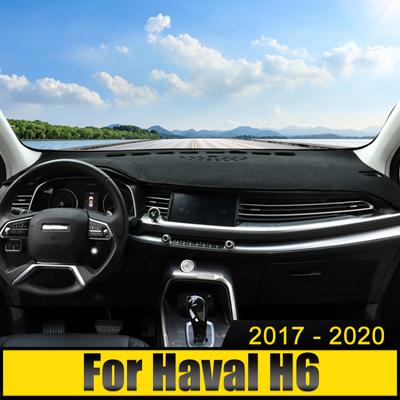 Haval H6 2017 2018 2019 2020 İçin Araba Gösterge Paneli Işık Önleyici Ped Gösterge Platformu Konsol Kılıfı Paspaslar Halılar Anti-UV Aksesuarlar
