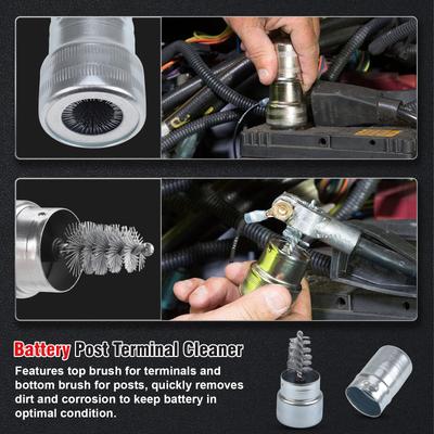 Positive Battery Terminal Connector 919803X010 Brass 200A Silver 12V For Kia Optima Rio Soul Hyundai Accent Sedona Jeep Wrangler