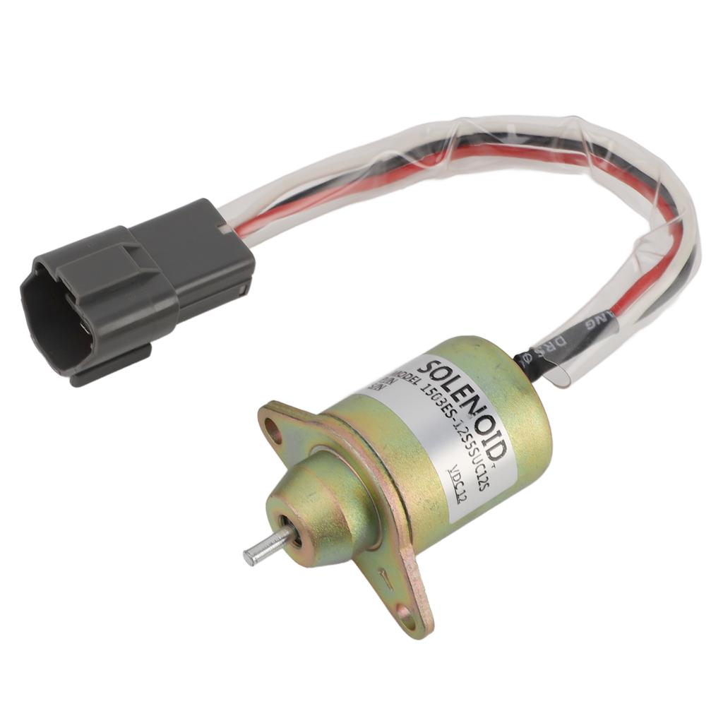 1503ES 12S5SUC12S 12V Fuel Shutdown Shut Off Solenoid for Generator Engine Accurate Operation