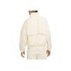 Nike Giacca Tessuta con Stampa Logo Swoosh Manica Lunga Giubbotti da Uomo Latte di Cocco FB7878-113