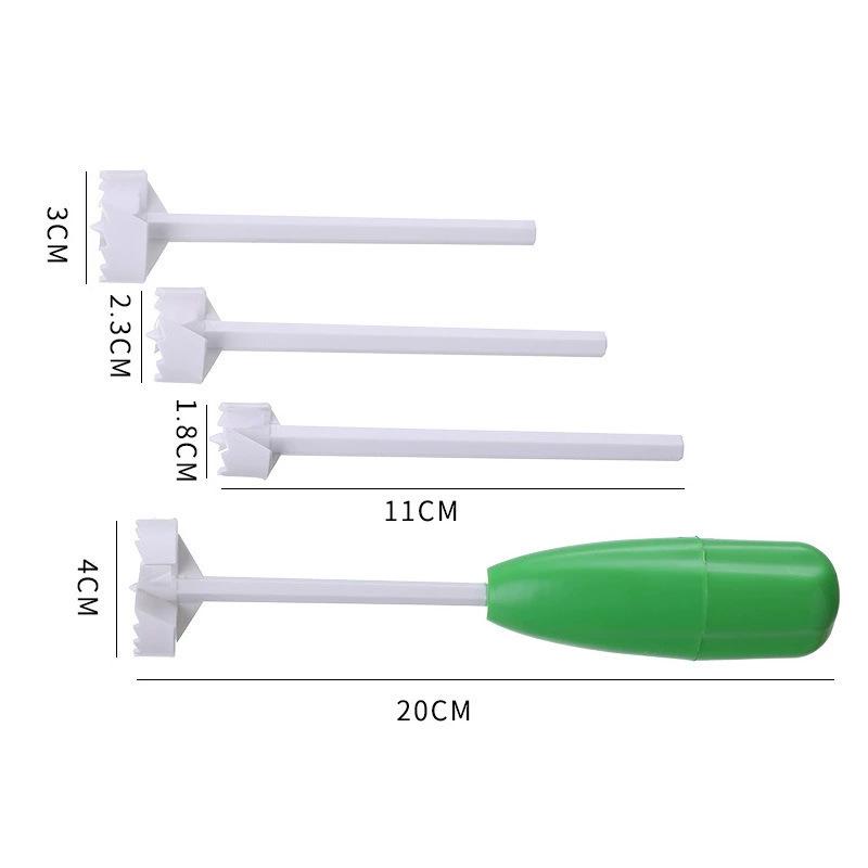 Pepper and Vegetable Corer Set - 2 Piece Seed Remover and Core Digger
