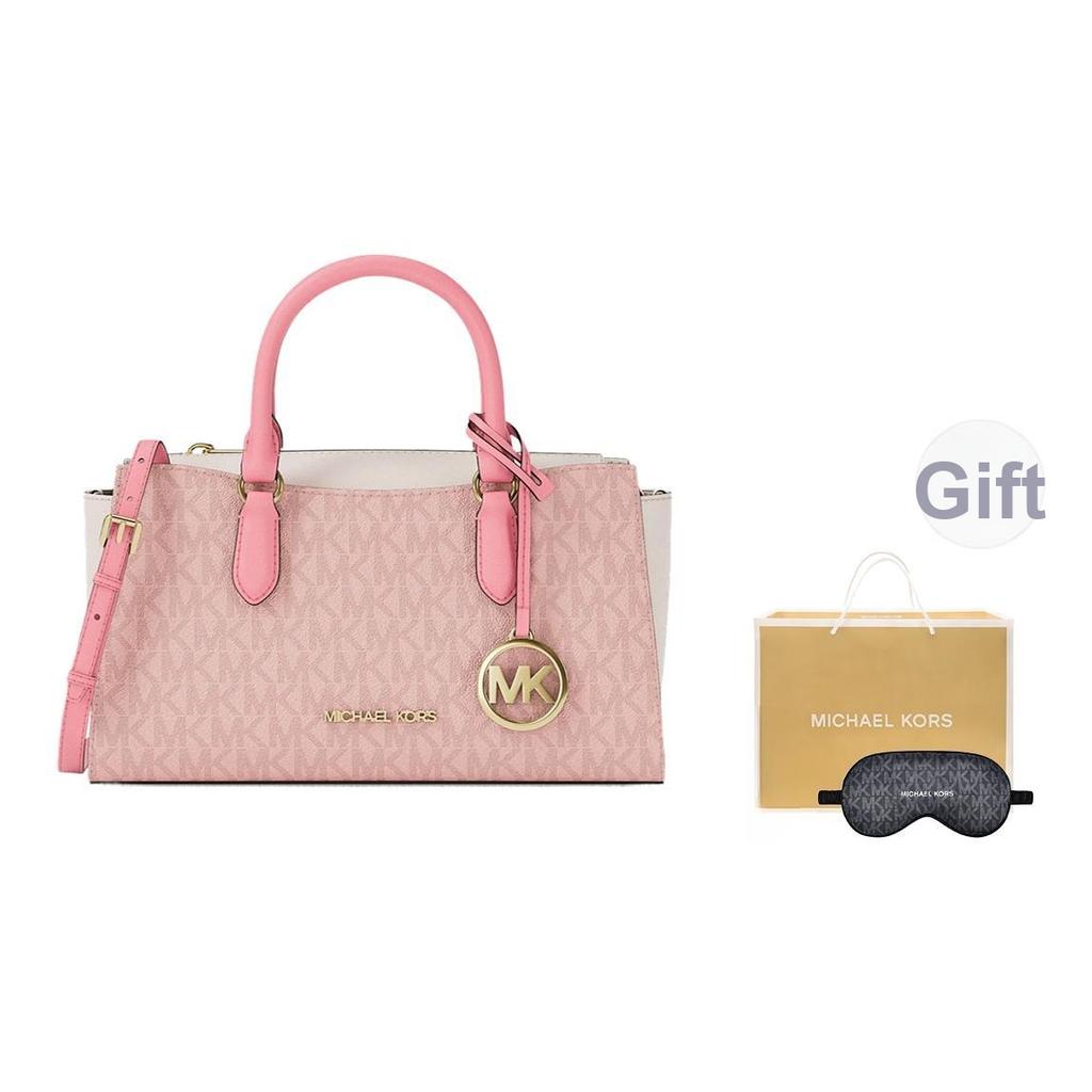 Michael Kors MK Arden Monogram Crossbody Bag Women handbags Pink Cream 35S6G4XM5B-640