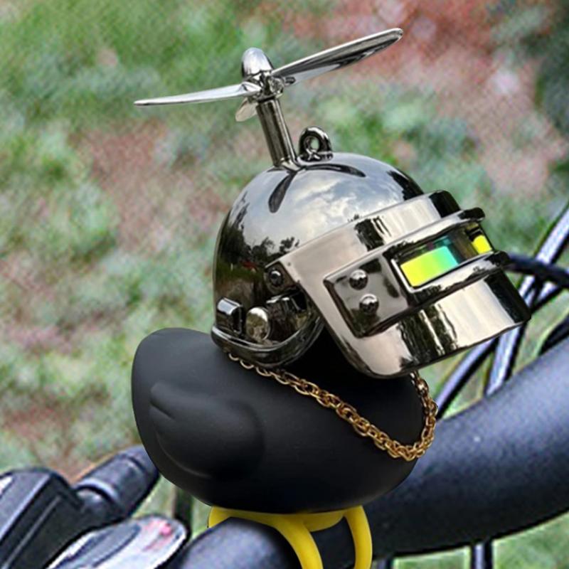 Motorcycle Handlebar Duck Squeeze Duck Dashboard Decorations Cute Yellow Duck Bicycle Accessories Yellow Duck Car Decorations