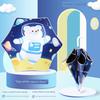 Safe and Cute Cartoon Children's Umbrella Primary School Kindergarten Sunny and Rainy Dual-Use Boy and Girl Baby School Dedicated Umbrella