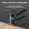 Universal Ceramic Tile Glass Pliers, Opening Pliers, Manually Cut Heavy Ceramic Tile Splitter For Tile Ceramic Porcelain Cutting