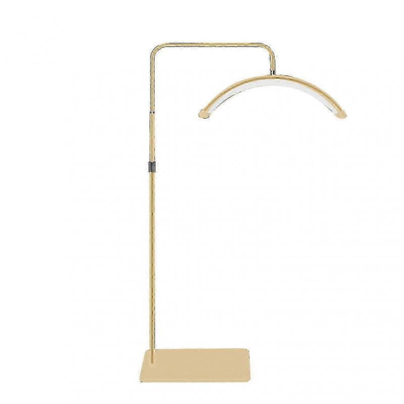 2025 Half Moon LED Video Light with Stand: Adjustable Color, 360 Rotation, Remote & Phone Holder