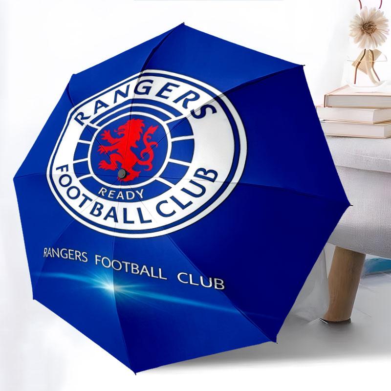 Rangers, Automatic Folding Umbrella, Portable and Foldable Design, 8 Ribs, a Christmas or Birthday Gift.