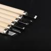 6pcs Steel Wood Carving Tool Storage Case Chisel Kit Wood Carving Knife  Sculpture