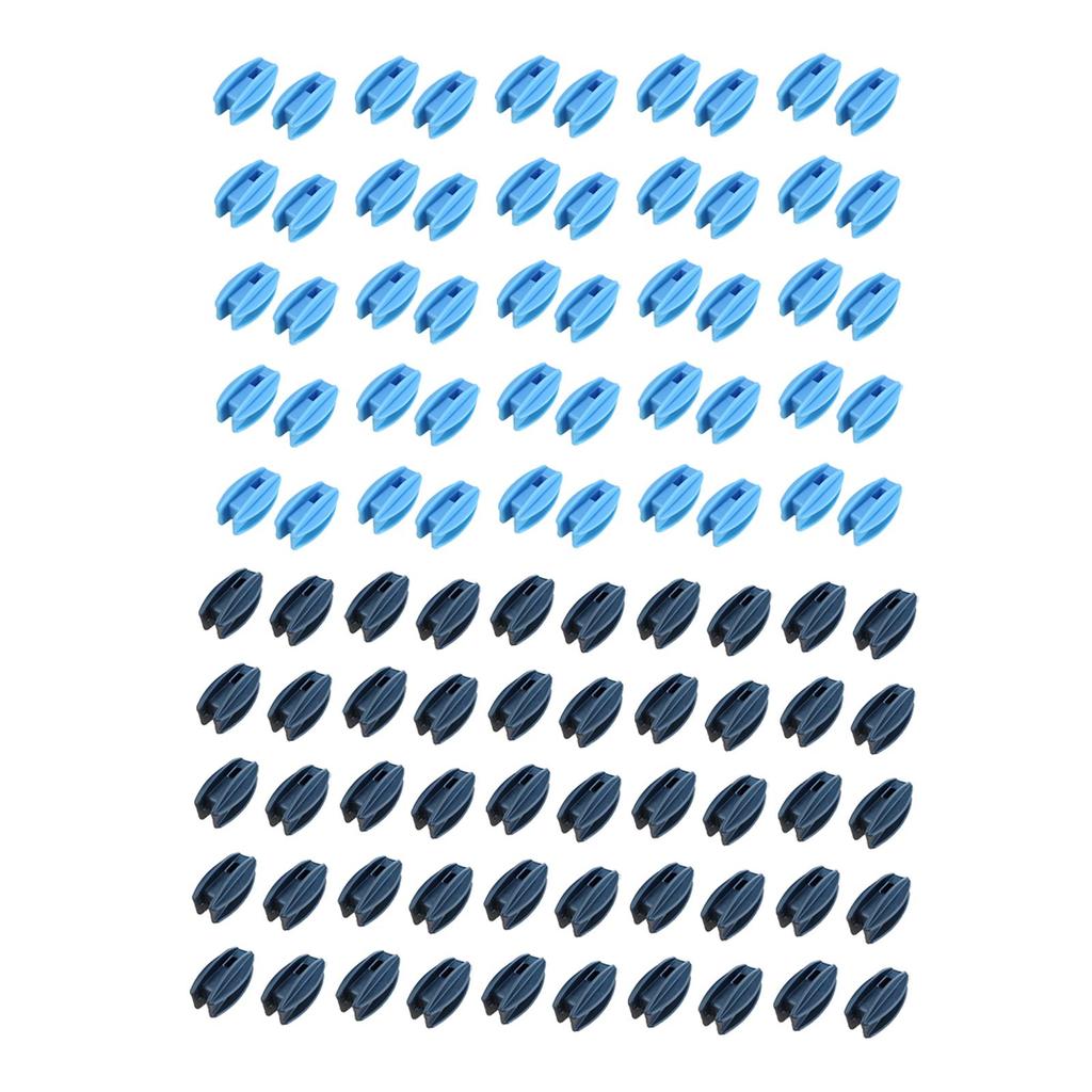 50Pcs Electric Fence Insulator Gardening Supplies Withstand Tension Easily Install Weather Resistant Post Ends Termine Fitting