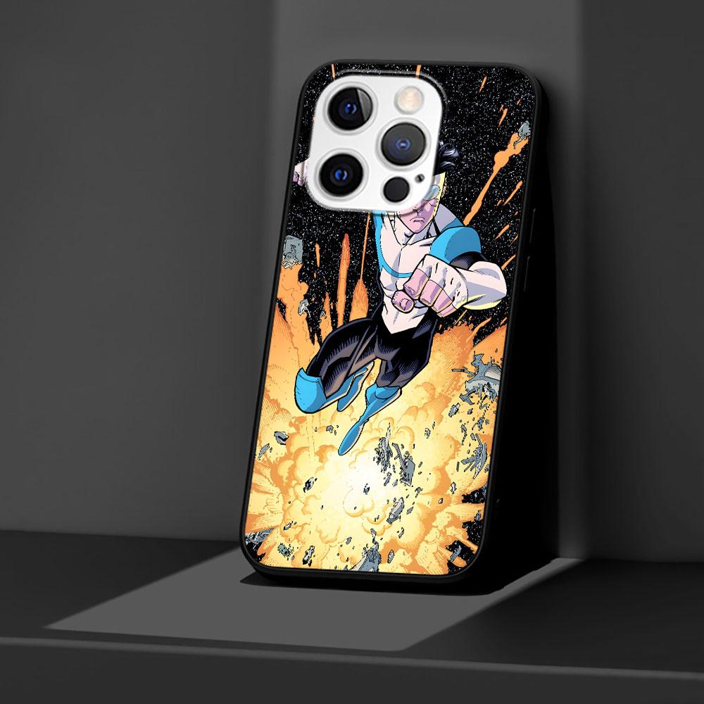 Invincible Comic Case for Apple iPhone 14 11 16 Plus X XS 13 12 Mini XR 15 Pro Max Silicone Black Soft Phone Cover