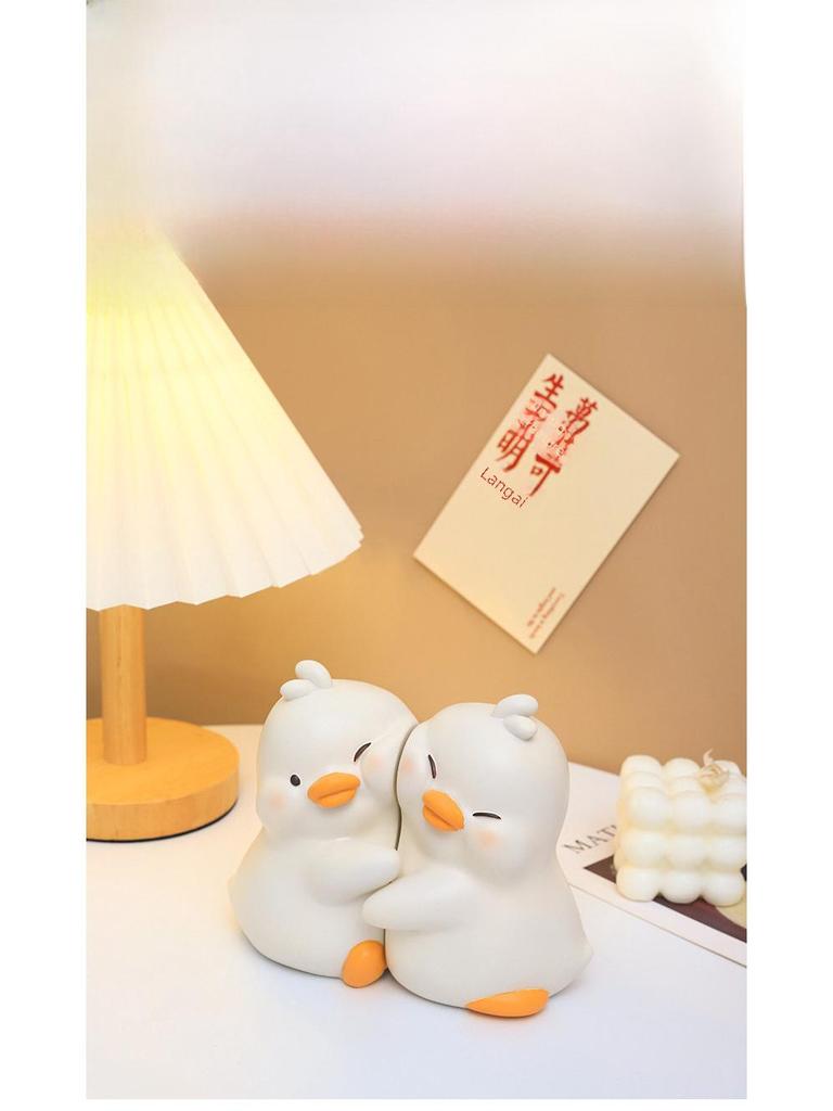 Adorable Yellow Duck Stickers: Book Holders & Home Décor - Ideal for Desktops, Living Rooms, Bedrooms, and Wine Cabinets. Free Shipping Included.