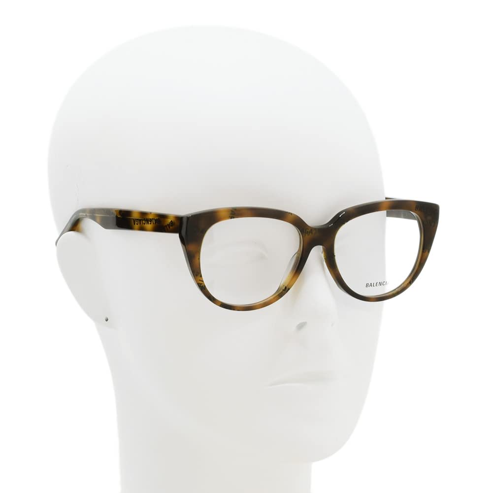 Balenciaga Eyeglasses Frame BB0131O 008 Women's Havana/Logo