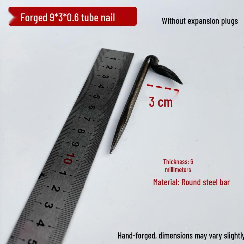 Iron Hook Nail Pipe Clamp Fixing Bracket