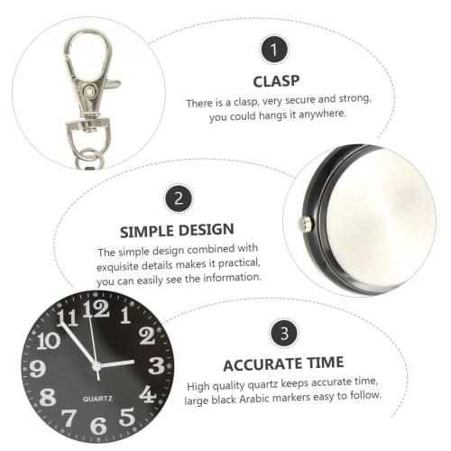 Nurse Watch, Pocket Watch, Quartz Pocket Keychain, Alloy Nurse Watch Pendant, Student Watch ()