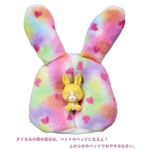 Barbie Cute Up Kigurumi Barbie Happy Rabbit Barbie Doll, Dress-Up Doll/House Doll, Ages 3+, Pink, HRK38