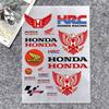 For Honda Waterproof Reflective Motorbike Stickers Easy Peel Removable Decals For Motorcycle Car