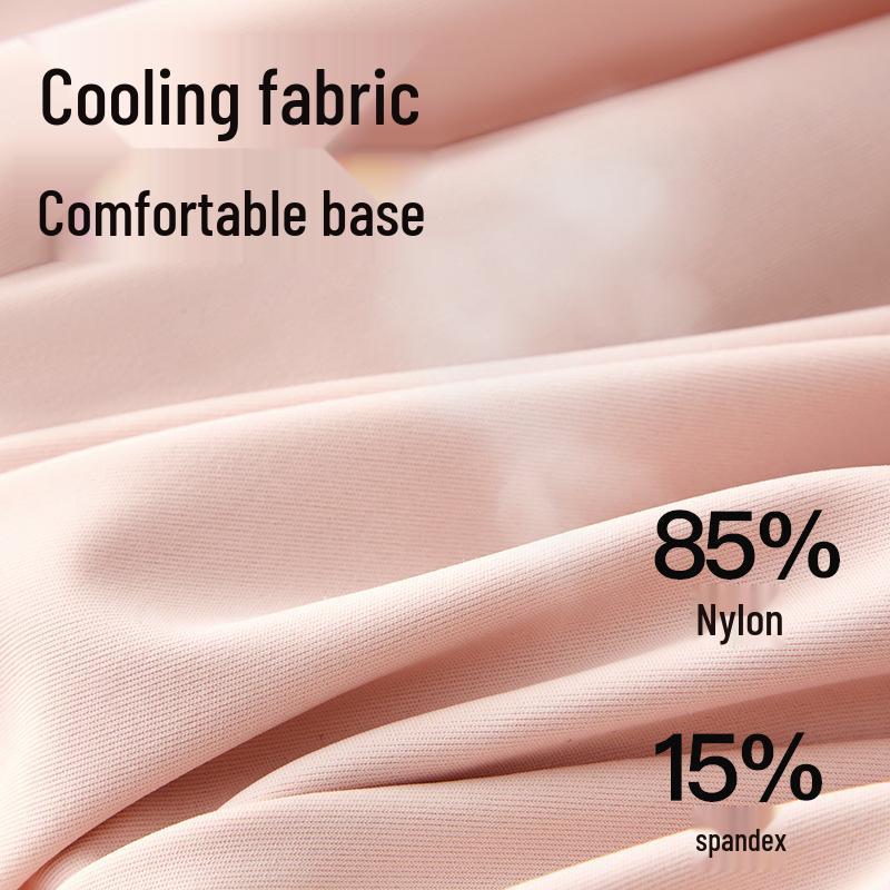 Women's Seamless Summer Ice Silk Camisole - Breathable, Anti-Exposure, Versatile, Slimming, Plus Size Tank Top