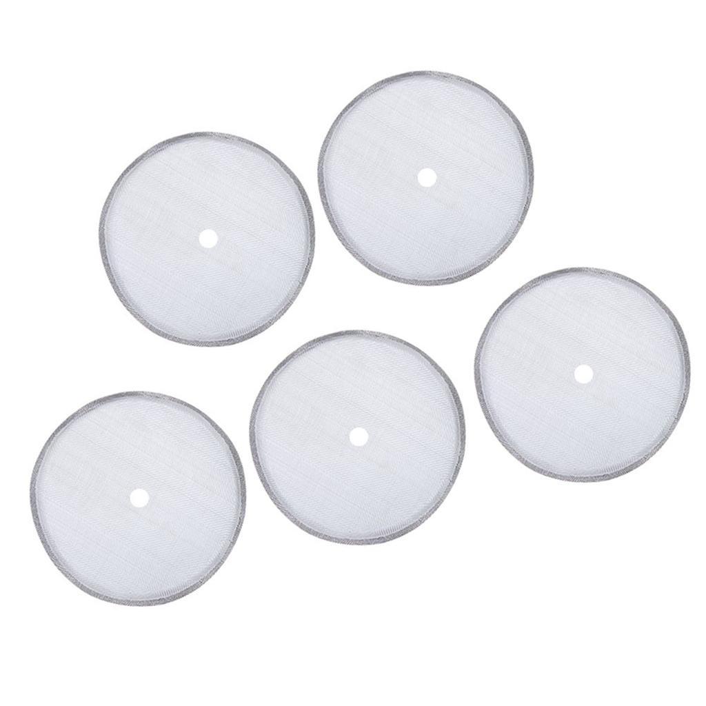 5 stk Kaffefilter i rustfritt stål for 600 ml French Press kaffekanne Nettfiltertilbehør