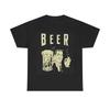 Beer T Shirt Funny Thumbs Up Retro Poster Graphic Heavy Cotton