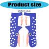 2 Pairs Unisex Creative Split Toe Middle Length Socks Stretchy Comfort With Playfully Fish Patterns For Active Lifestyle